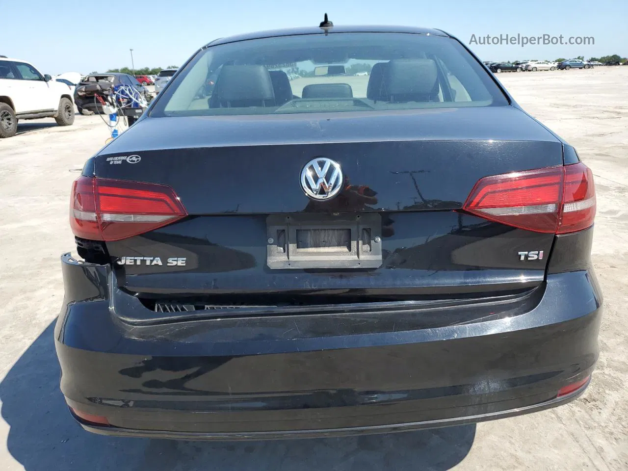 2017 Volkswagen Jetta Se Black vin: 3VWDB7AJ0HM281928