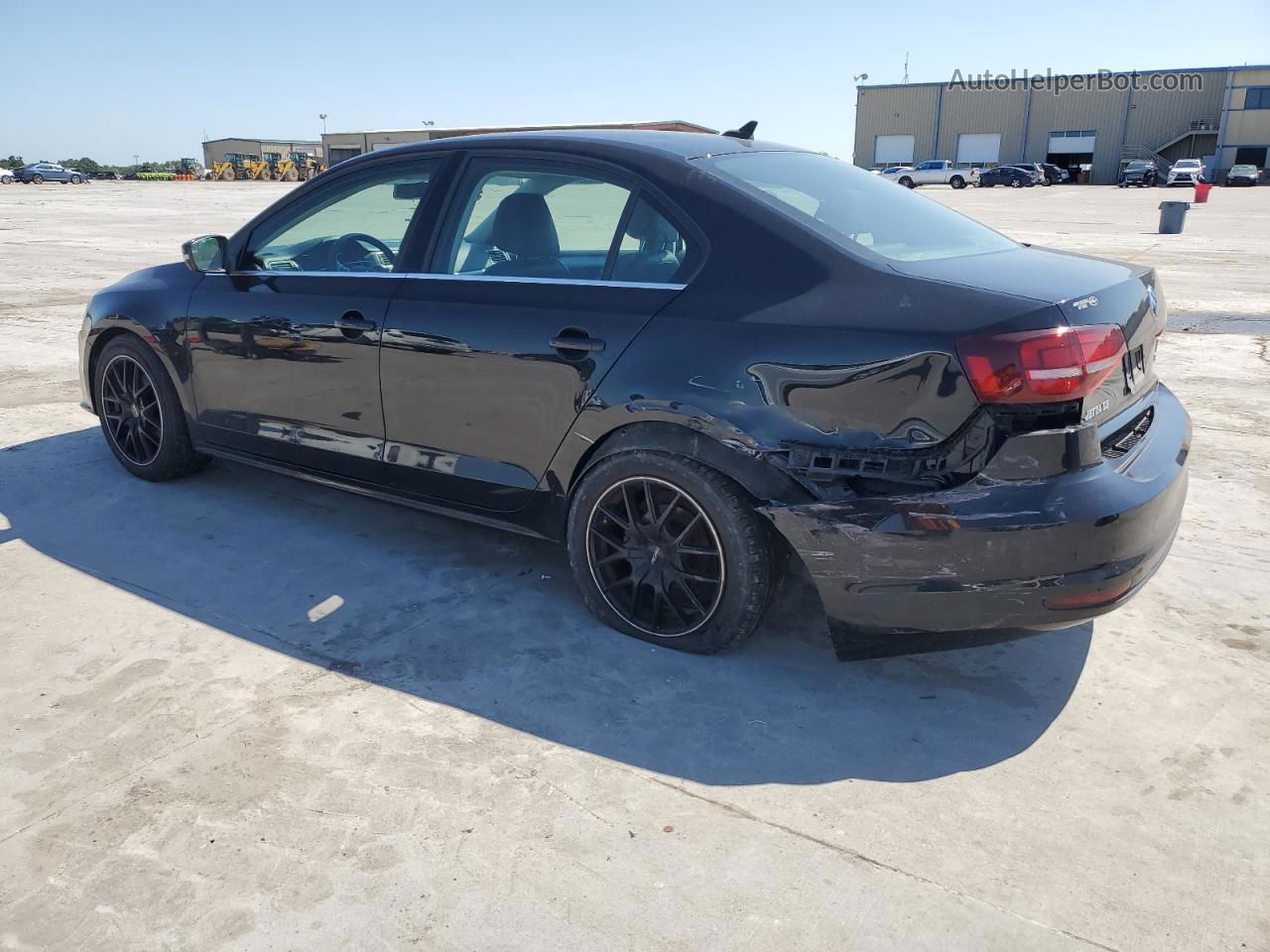 2017 Volkswagen Jetta Se Black vin: 3VWDB7AJ0HM281928