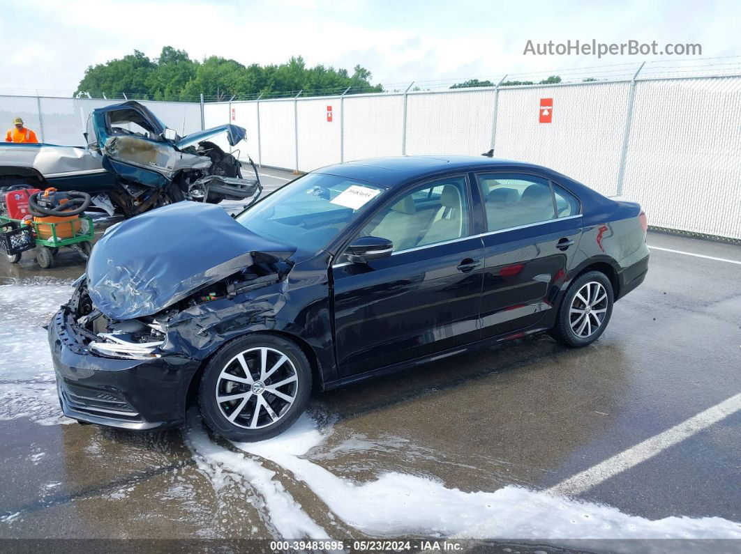 2017 Volkswagen Jetta 1.4t Se Black vin: 3VWDB7AJ0HM317892