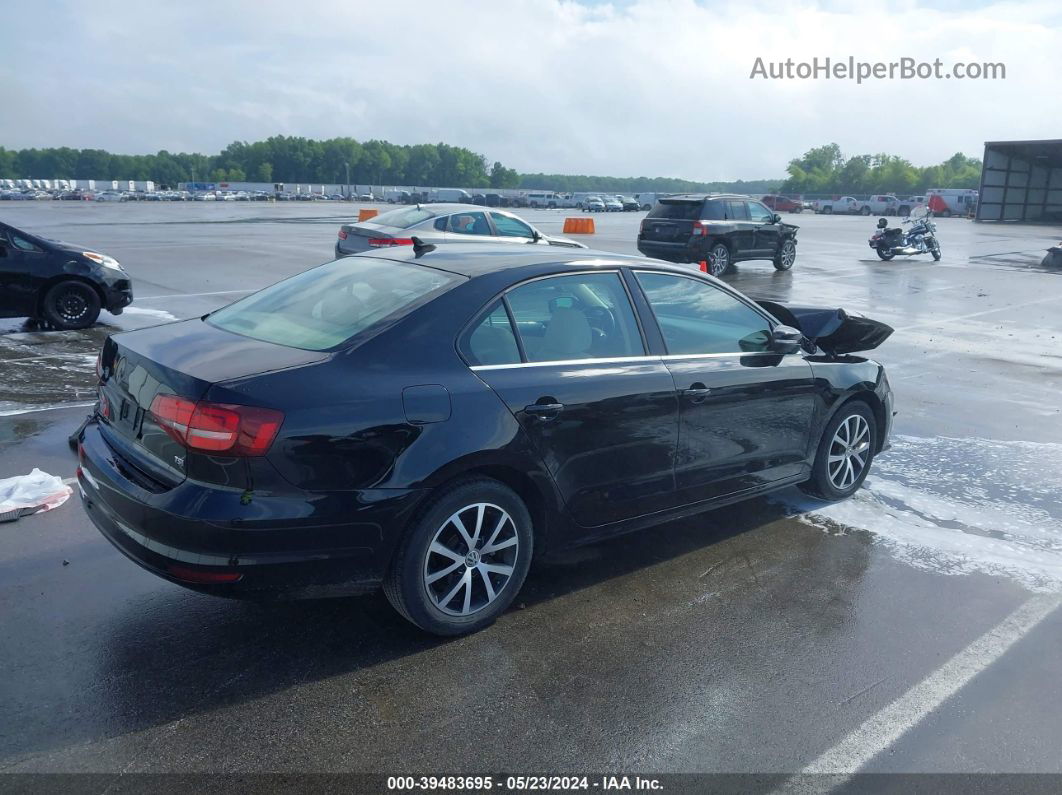 2017 Volkswagen Jetta 1.4t Se Black vin: 3VWDB7AJ0HM317892