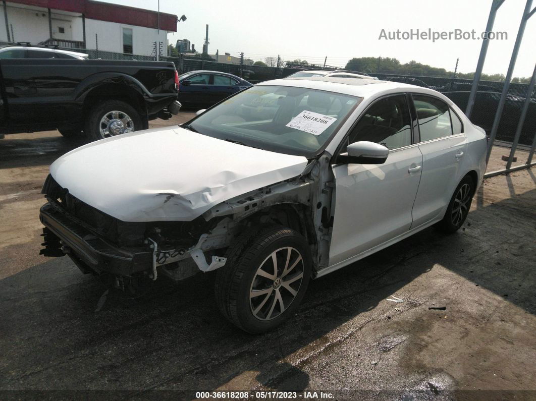 2017 Volkswagen Jetta 1.4t Se White vin: 3VWDB7AJ0HM376005