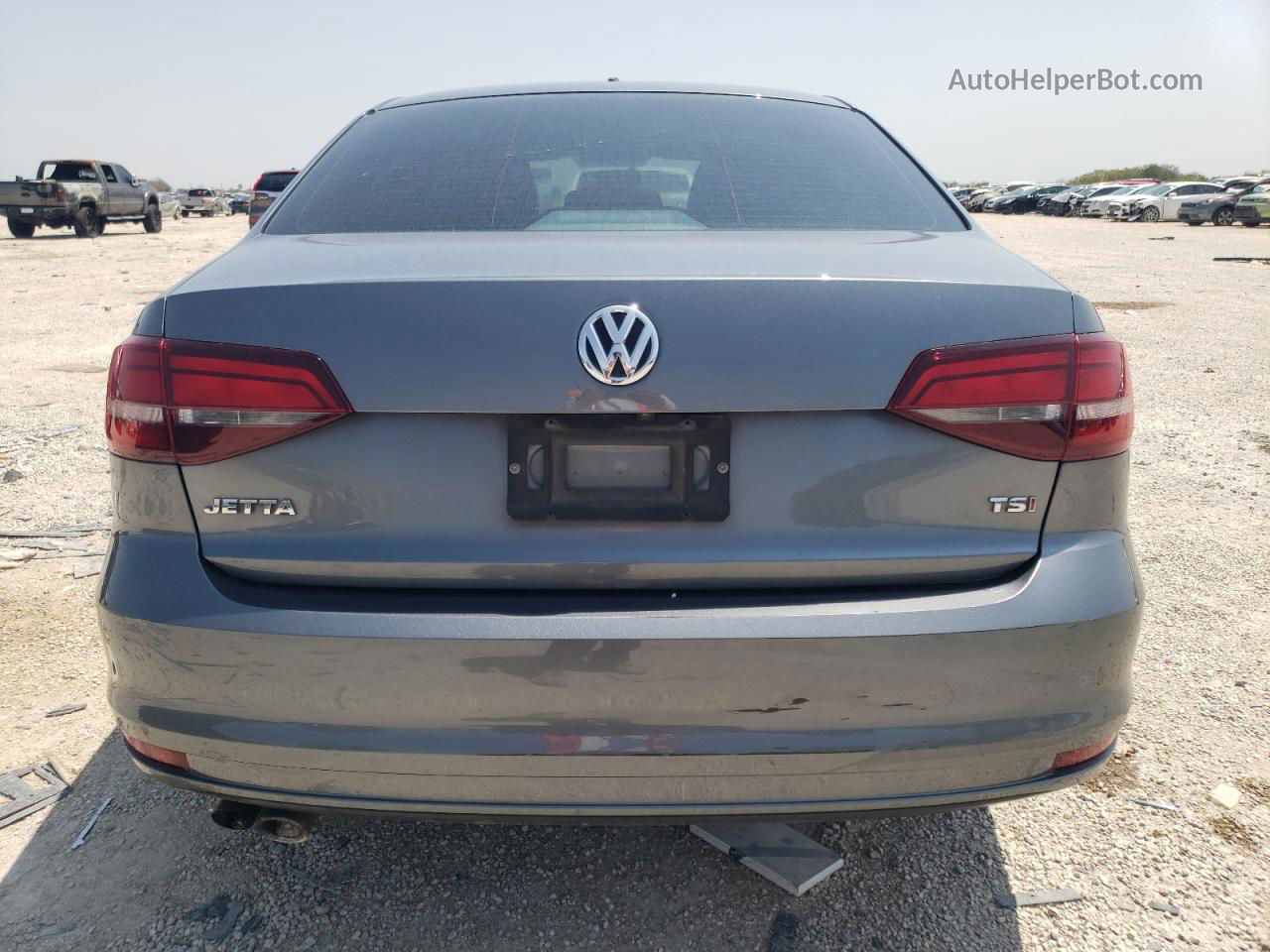 2018 Volkswagen Jetta Se Gray vin: 3VWDB7AJ0JM209066