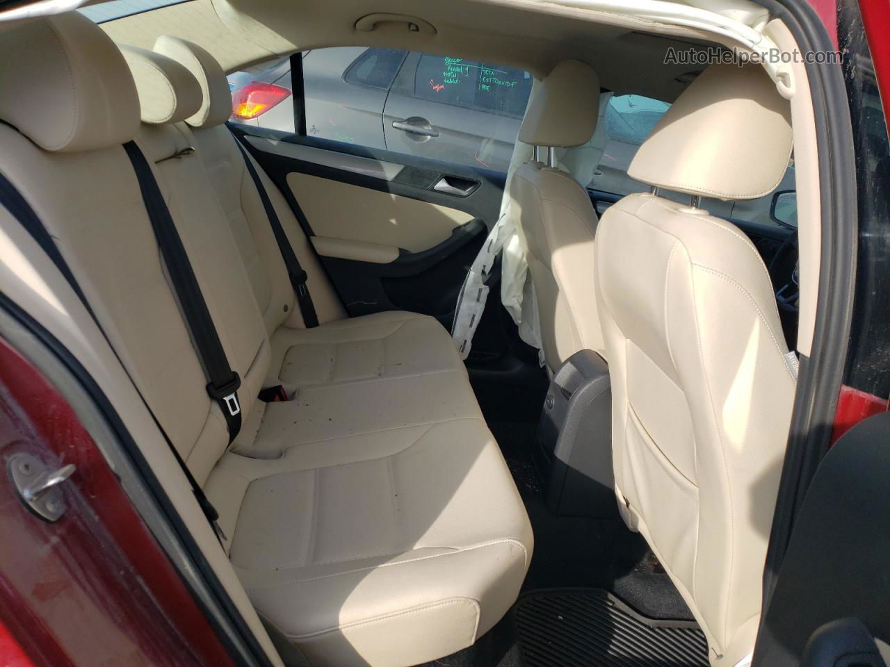 2018 Volkswagen Jetta Se Red vin: 3VWDB7AJ0JM216888