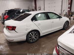 2018 Volkswagen Jetta 1.4t Se/1.4t Wolfsburg Edition White vin: 3VWDB7AJ0JM251575