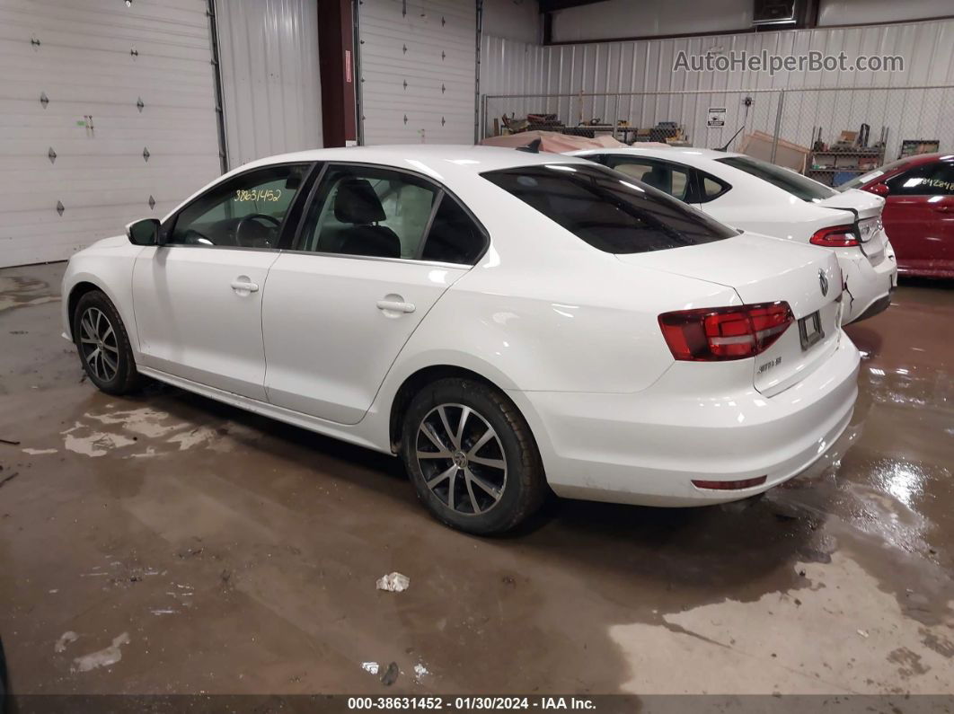 2018 Volkswagen Jetta 1.4t Se/1.4t Wolfsburg Edition White vin: 3VWDB7AJ0JM251575