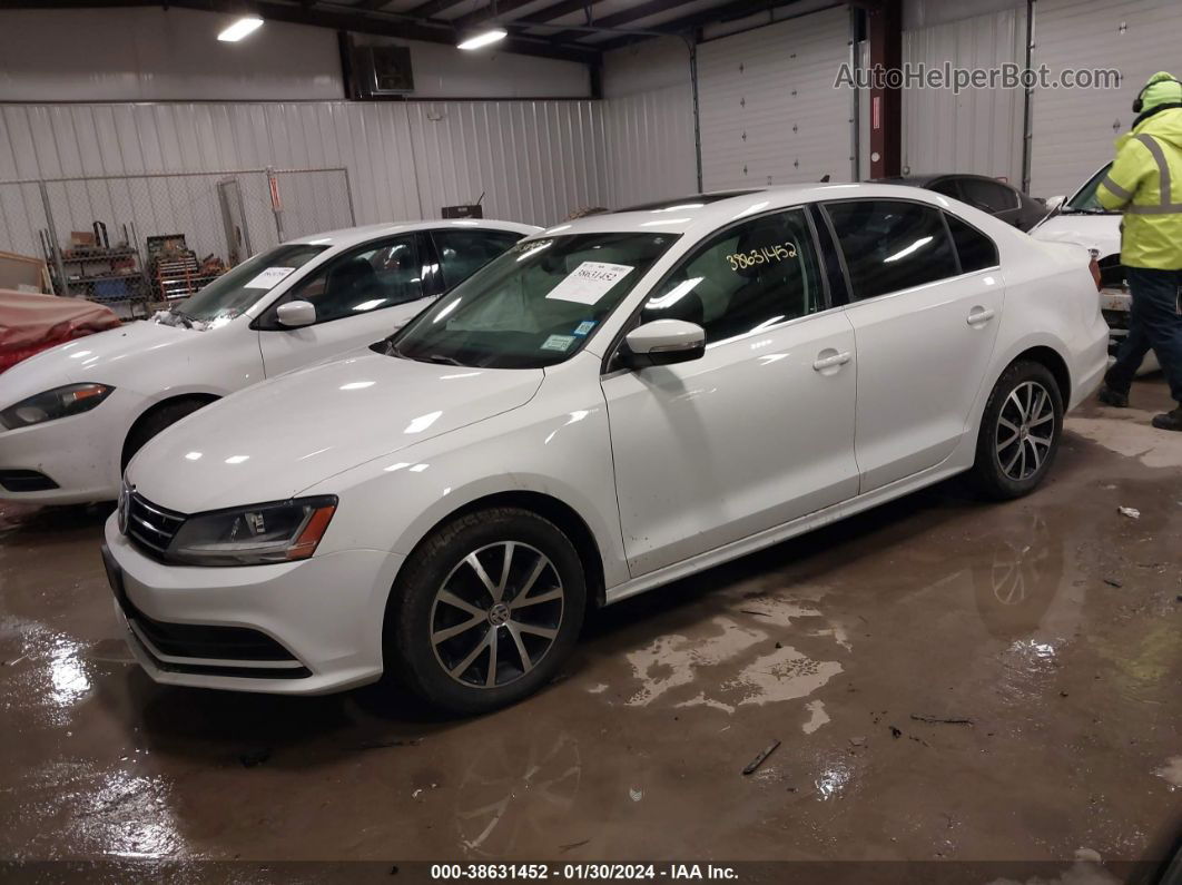 2018 Volkswagen Jetta 1.4t Se/1.4t Wolfsburg Edition Белый vin: 3VWDB7AJ0JM251575