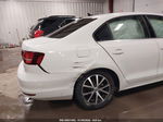 2018 Volkswagen Jetta 1.4t Se/1.4t Wolfsburg Edition White vin: 3VWDB7AJ0JM251575