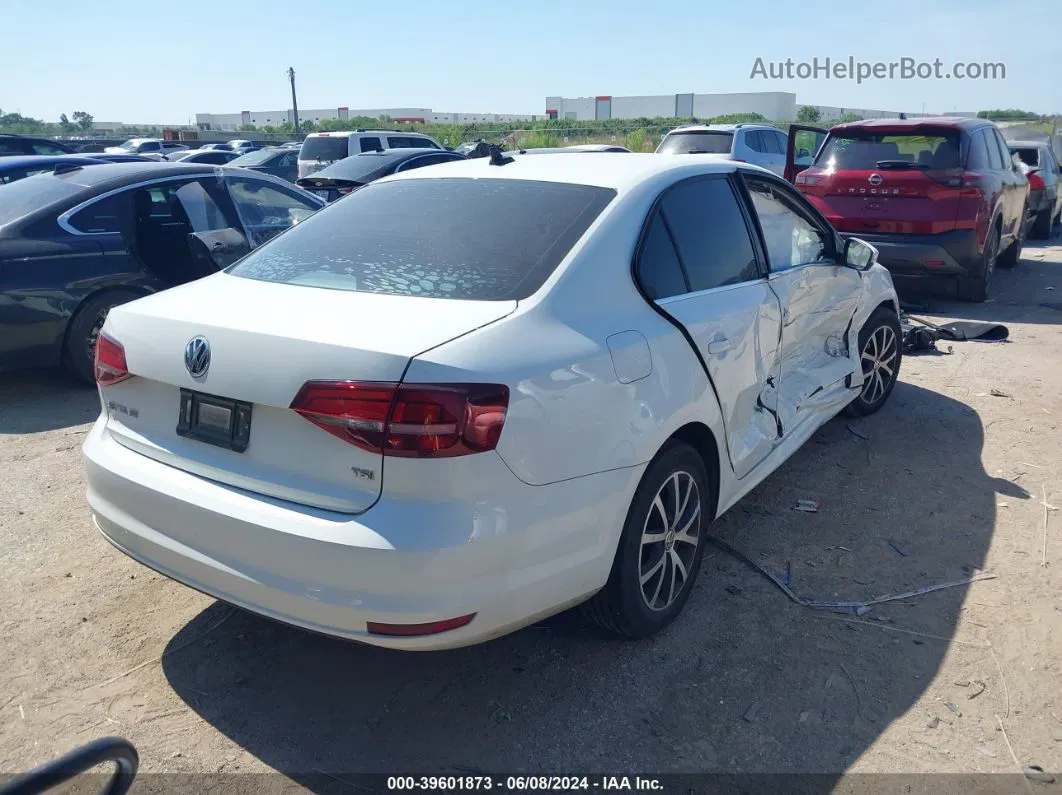 2017 Volkswagen Jetta 1.4t Se White vin: 3VWDB7AJ1HM331946