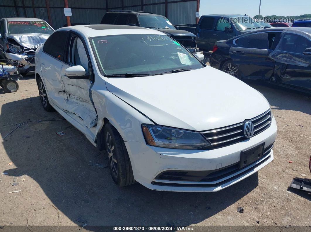 2017 Volkswagen Jetta 1.4t Se White vin: 3VWDB7AJ1HM331946