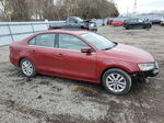 2017 Volkswagen Jetta Se Красный vin: 3VWDB7AJ1HM413739