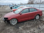 2017 Volkswagen Jetta Se Красный vin: 3VWDB7AJ1HM413739