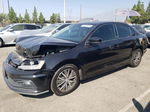 2018 Volkswagen Jetta Se Black vin: 3VWDB7AJ1JM211344