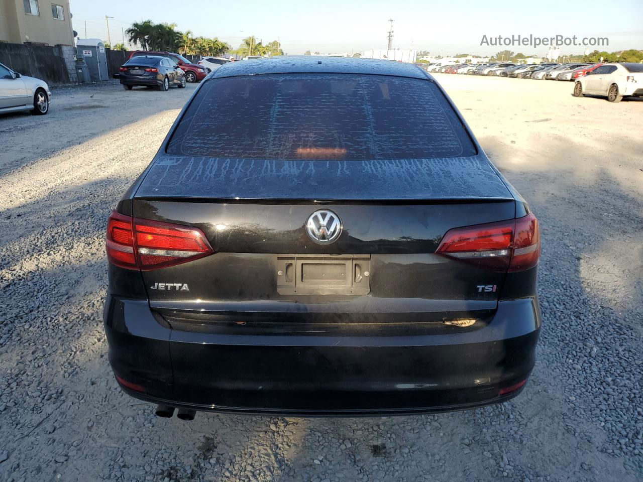 2018 Volkswagen Jetta Se Black vin: 3VWDB7AJ1JM240004