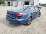 2017 Volkswagen Jetta Se Blue vin: 3VWDB7AJ2HM202243