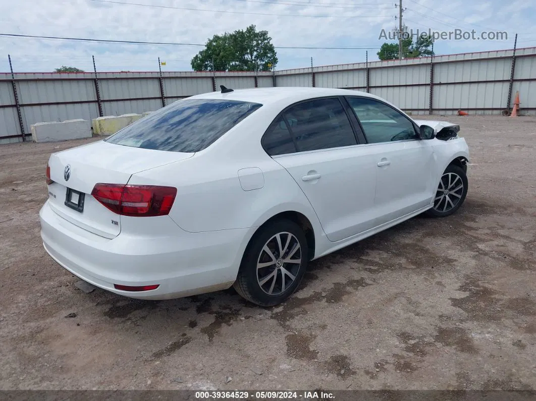 2017 Volkswagen Jetta 1.4t Se White vin: 3VWDB7AJ2HM285625