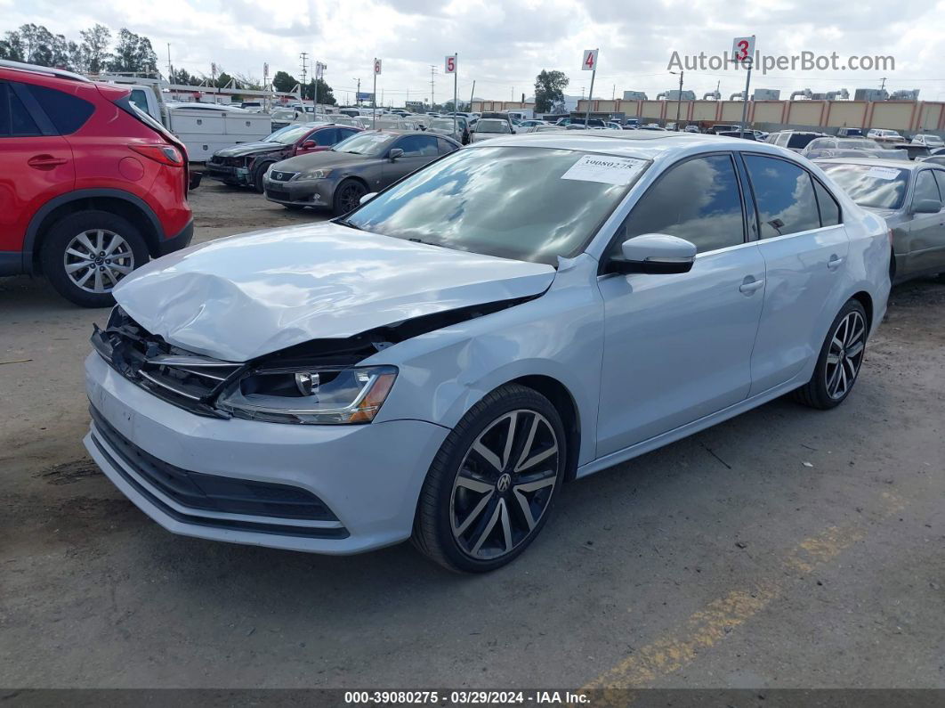 2017 Volkswagen Jetta 1.4t Se Gray vin: 3VWDB7AJ2HM312127