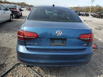 2017 Volkswagen Jetta Se Blue vin: 3VWDB7AJ2HM338887