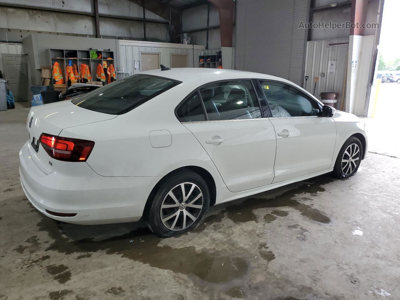 2017 Volkswagen Jetta Se White vin: 3VWDB7AJ3HM397012