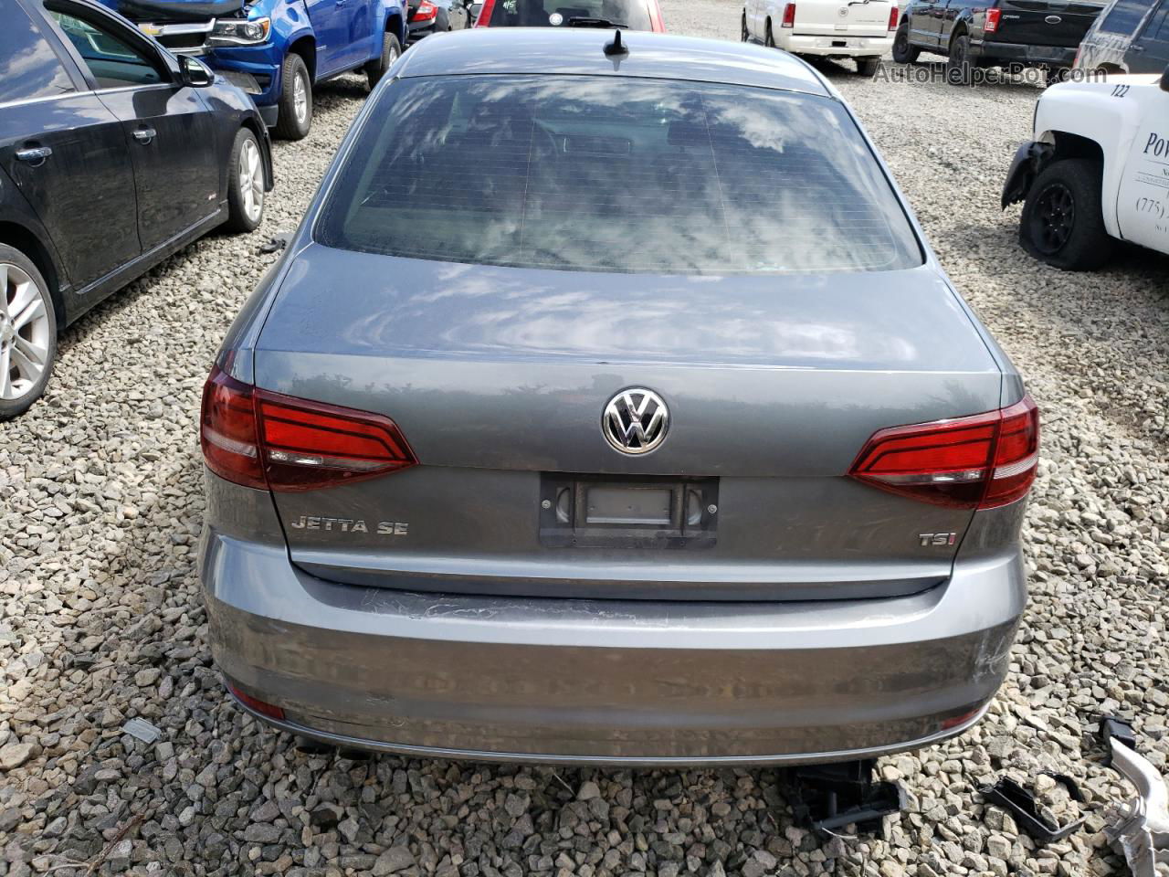 2017 Volkswagen Jetta Se Charcoal vin: 3VWDB7AJ3HM404783