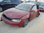 2018 Volkswagen Jetta Se Red vin: 3VWDB7AJ3JM230087