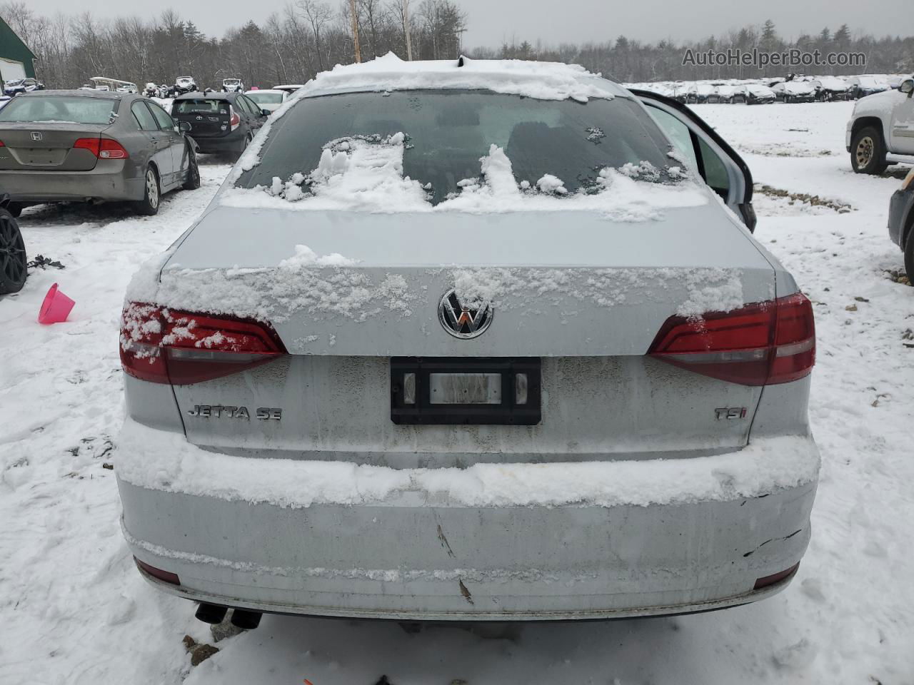 2017 Volkswagen Jetta Se Silver vin: 3VWDB7AJ4HM253999