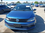 2017 Volkswagen Jetta 1.4t Se Blue vin: 3VWDB7AJ4HM294293