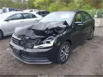 2017 Volkswagen Jetta 1.4t Se Black vin: 3VWDB7AJ4HM310038