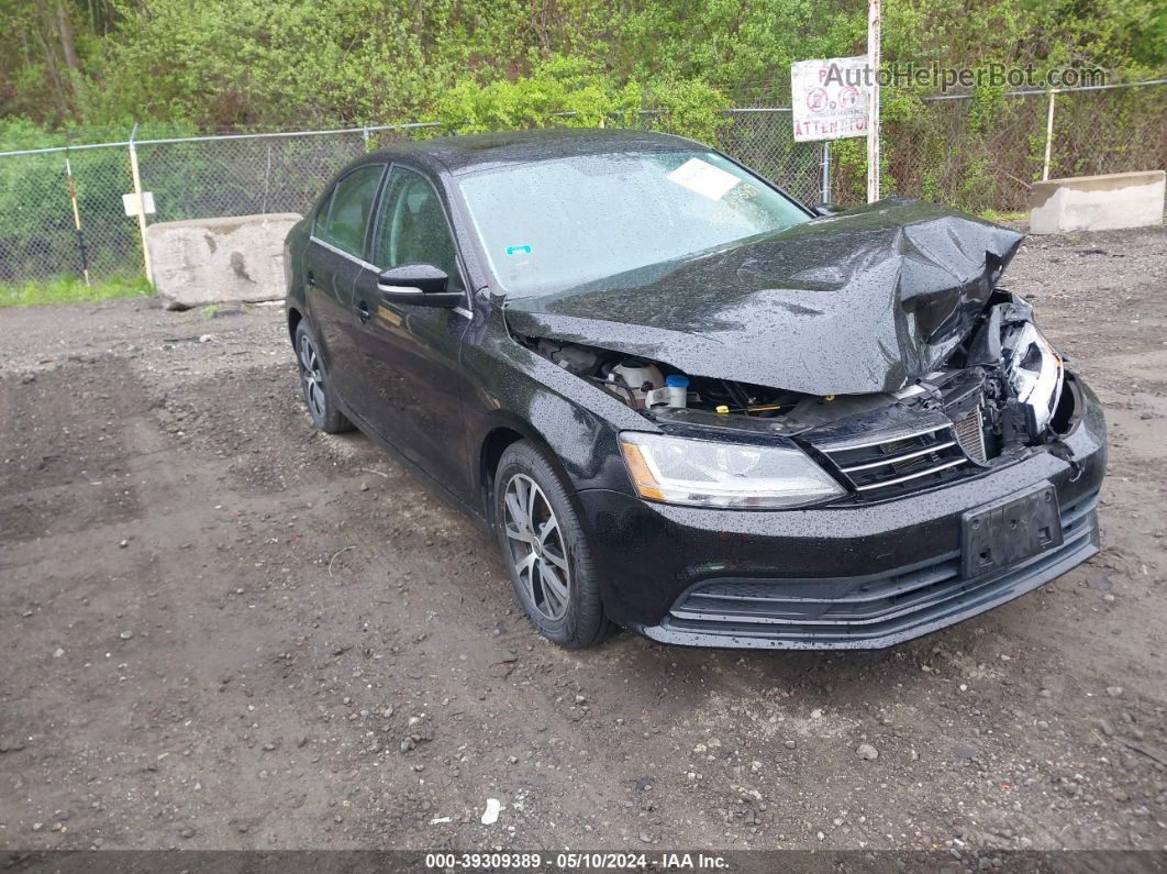 2017 Volkswagen Jetta 1.4t Se Black vin: 3VWDB7AJ4HM310038