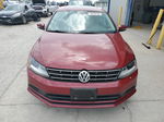 2018 Volkswagen Jetta Se Maroon vin: 3VWDB7AJ4JM209362