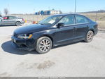 2018 Volkswagen Jetta 1.4t Se/1.4t Wolfsburg Edition Black vin: 3VWDB7AJ4JM225478