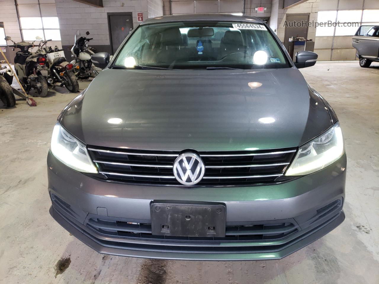 2017 Volkswagen Jetta Se Gray vin: 3VWDB7AJ5HM215875