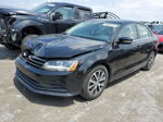 2017 Volkswagen Jetta Se Black vin: 3VWDB7AJ5HM275946