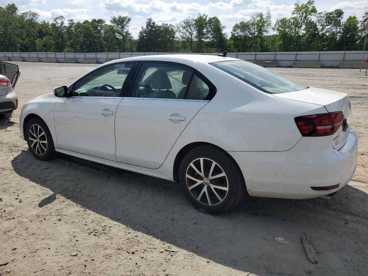 2017 Volkswagen Jetta Se White vin: 3VWDB7AJ5HM294772