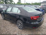 2017 Volkswagen Jetta 1.4t Se Black vin: 3VWDB7AJ5HM408270