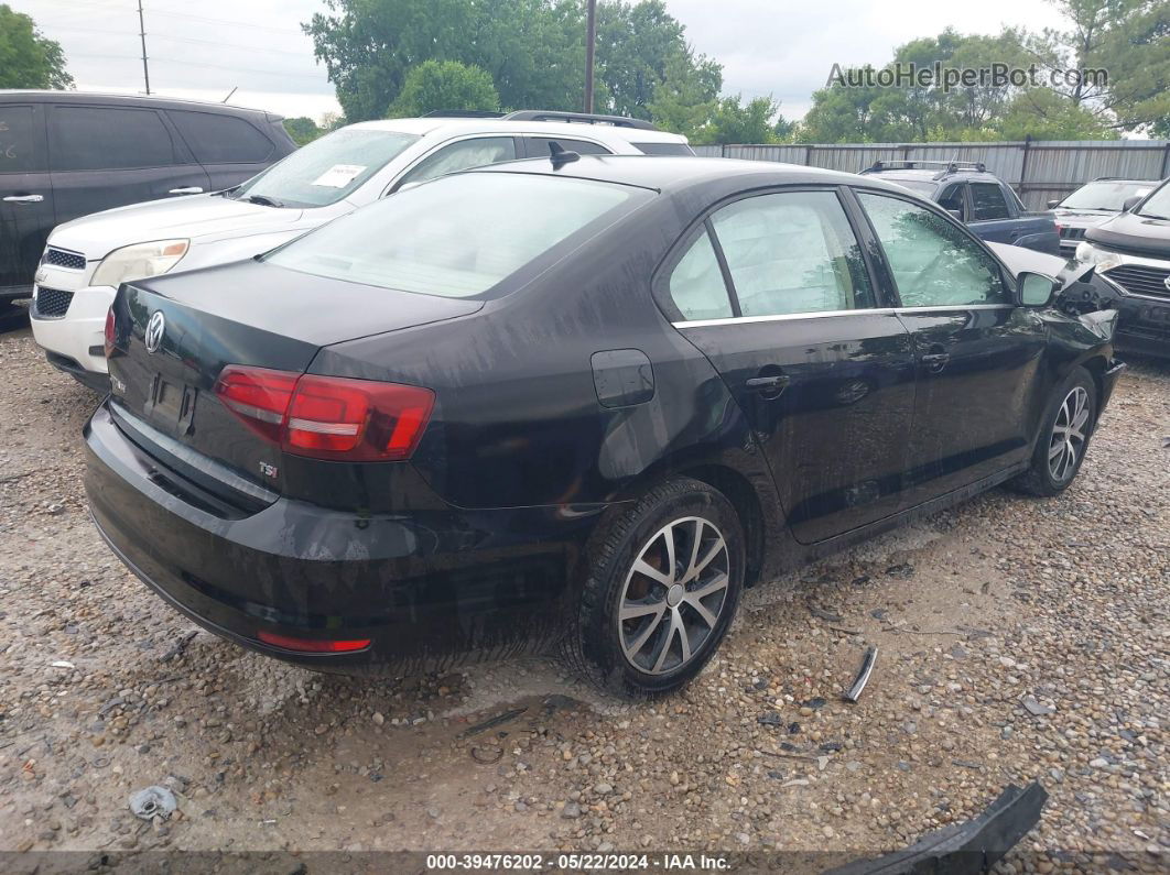 2017 Volkswagen Jetta 1.4t Se Black vin: 3VWDB7AJ5HM408270