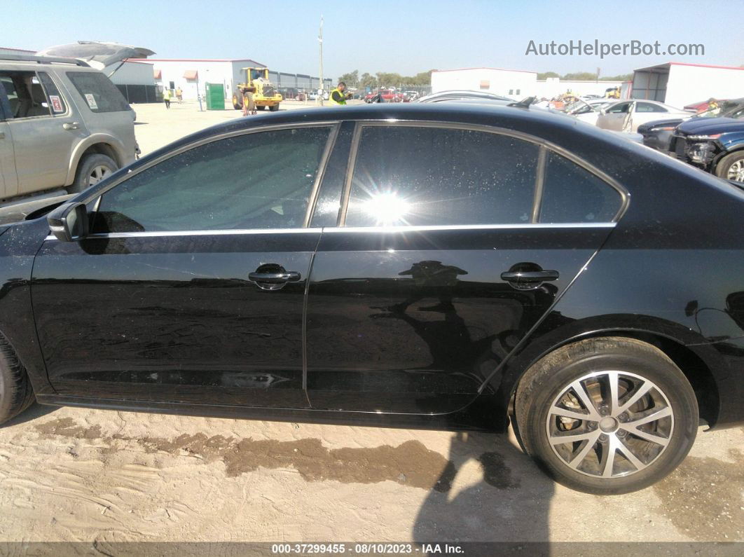 2018 Volkswagen Jetta 1.4t Black vin: 3VWDB7AJ5JM222380