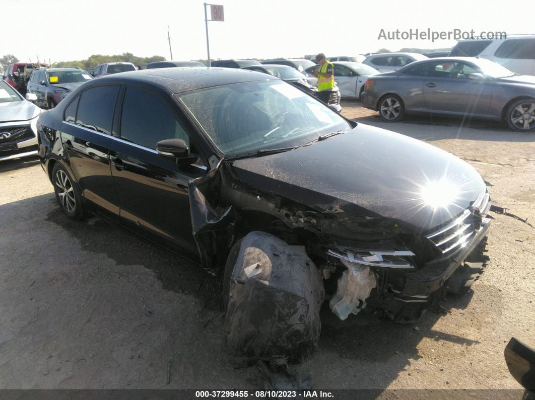 2018 Volkswagen Jetta 1.4t Black vin: 3VWDB7AJ5JM222380