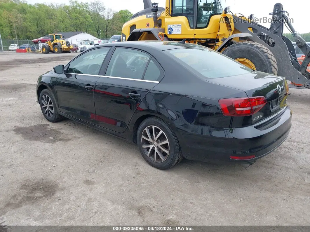 2017 Volkswagen Jetta 1.4t Se Черный vin: 3VWDB7AJ6HM229414