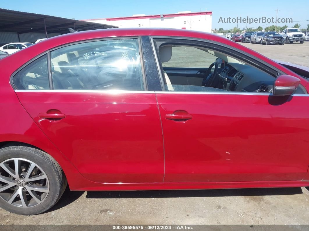 2017 Volkswagen Jetta 1.4t Se Red vin: 3VWDB7AJ6HM232622