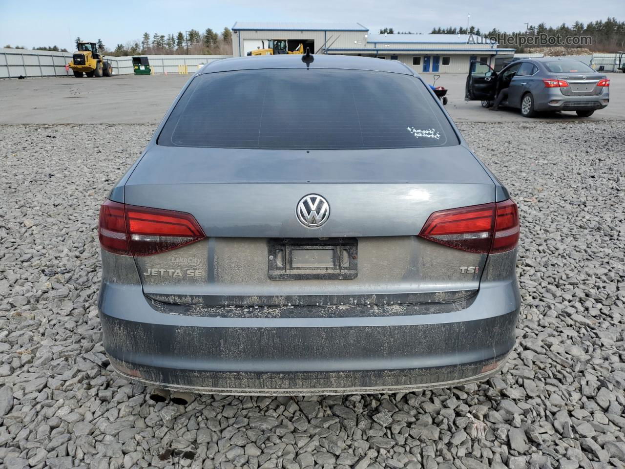 2017 Volkswagen Jetta Se Gray vin: 3VWDB7AJ6HM291749