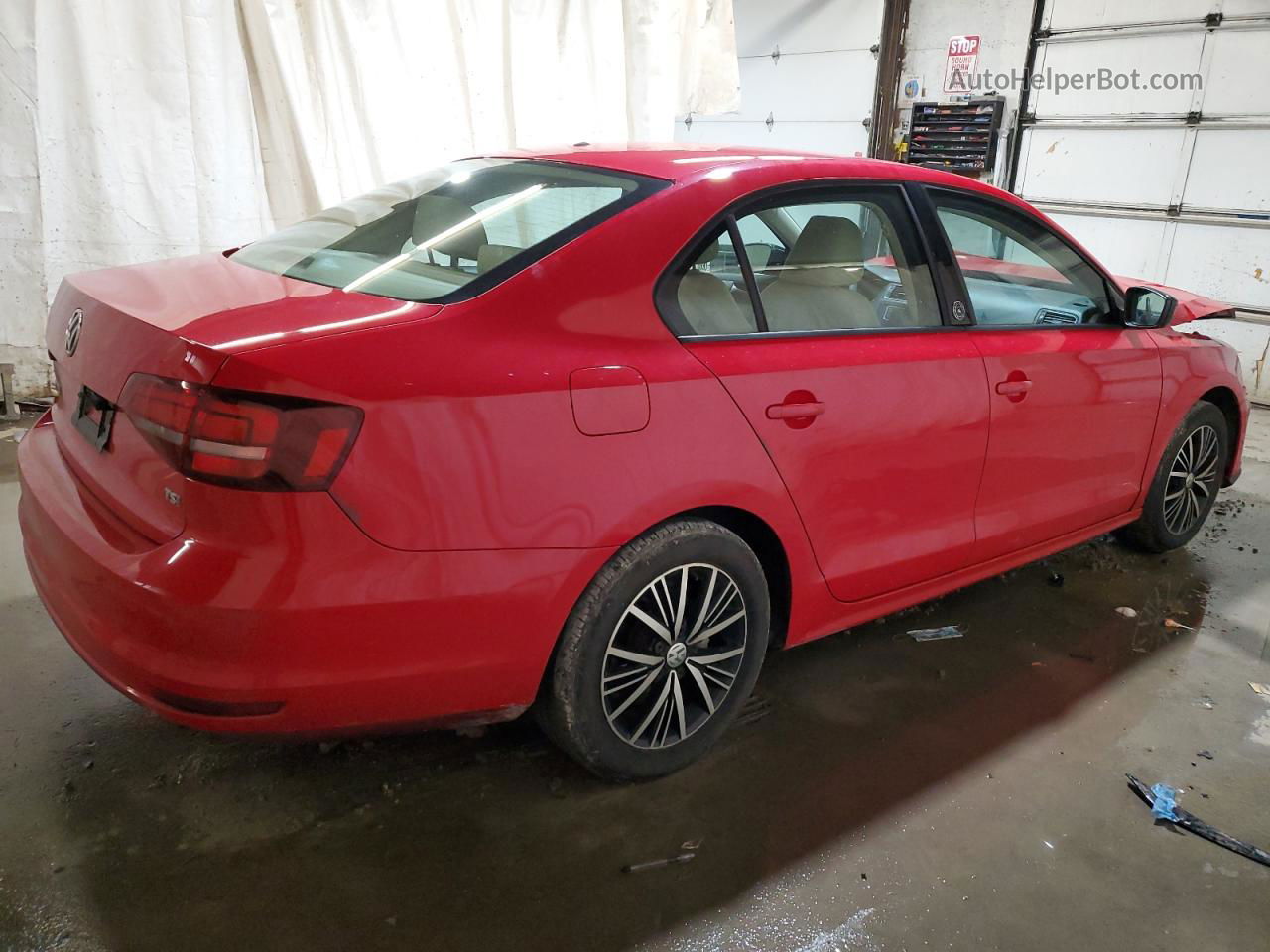 2018 Volkswagen Jetta Se Красный vin: 3VWDB7AJ6JM222288