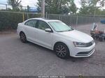 2018 Volkswagen Jetta 1.4t Se/1.4t Wolfsburg Edition White vin: 3VWDB7AJ6JM229130