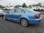 2018 Volkswagen Jetta Se Blue vin: 3VWDB7AJ6JM260894