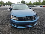 2018 Volkswagen Jetta Se Blue vin: 3VWDB7AJ6JM260894