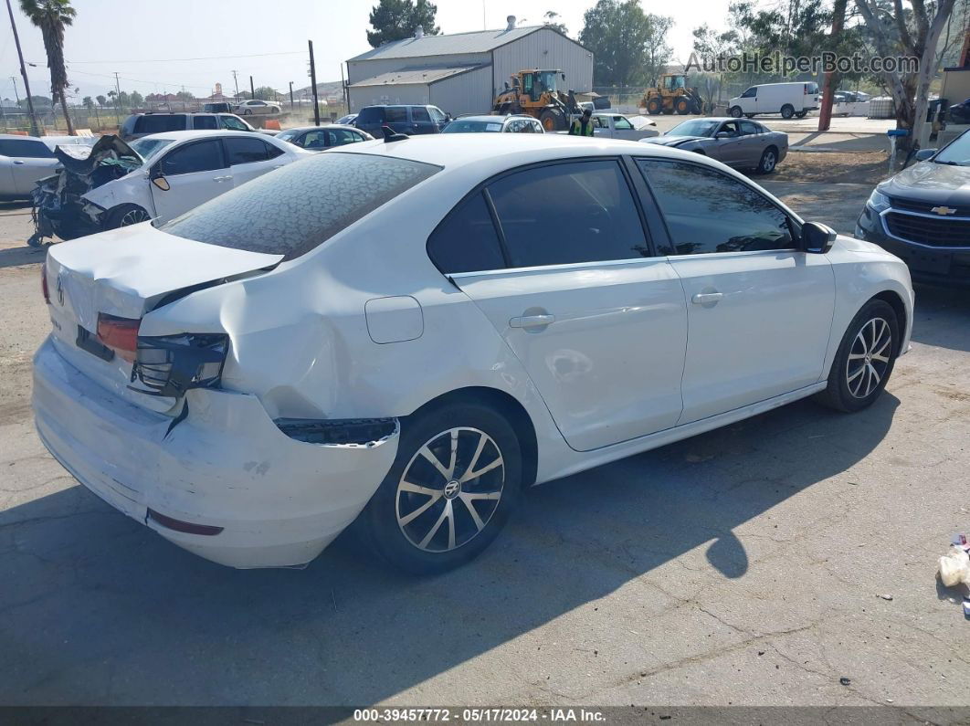 2017 Volkswagen Jetta 1.4t Se White vin: 3VWDB7AJ7HM218258