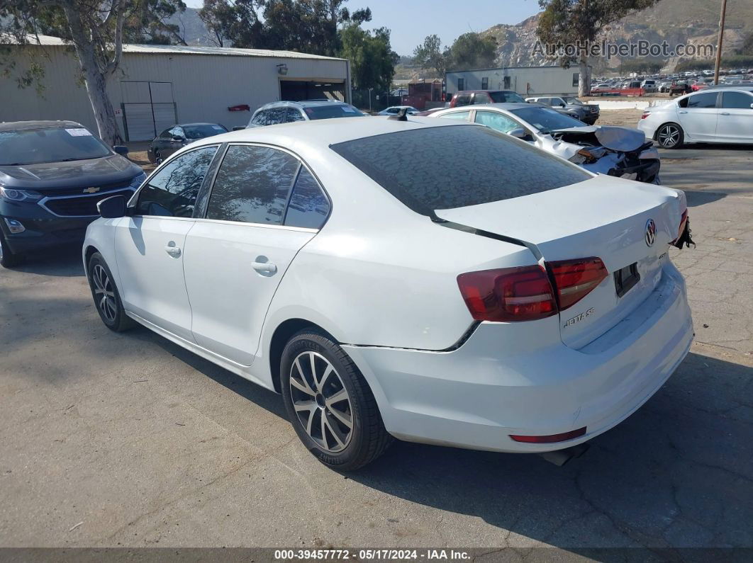 2017 Volkswagen Jetta 1.4t Se White vin: 3VWDB7AJ7HM218258