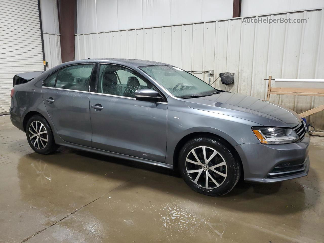 2017 Volkswagen Jetta Se Charcoal vin: 3VWDB7AJ7HM266942