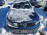 2017 Volkswagen Jetta Se Blue vin: 3VWDB7AJ7HM289296