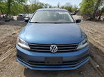 2017 Volkswagen Jetta Se Blue vin: 3VWDB7AJ7HM328498