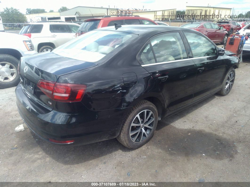 2017 Volkswagen Jetta 1.4t Se Черный vin: 3VWDB7AJ7HM390919